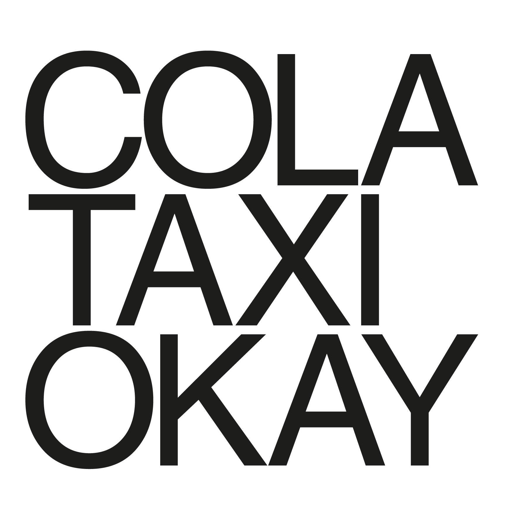 COLA TAXI OKAY“ in Logo